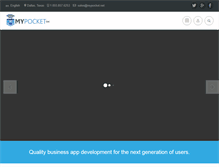 Tablet Screenshot of mypocket.net